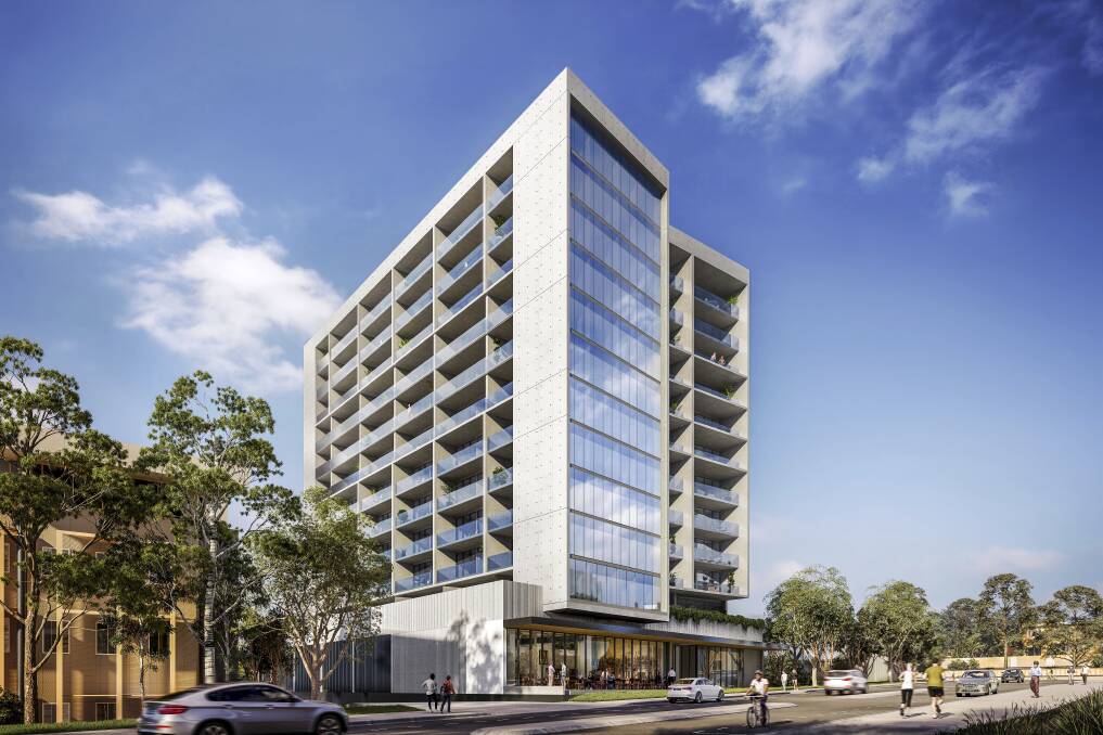 An artist's impression of the proposed Belconnen apartment complex. Photo: Supplied