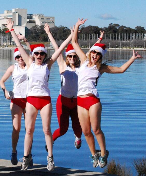 Registrations are now open for the 6500 Santa Speedo Shuffle, which is on in July. Photo: Supplied