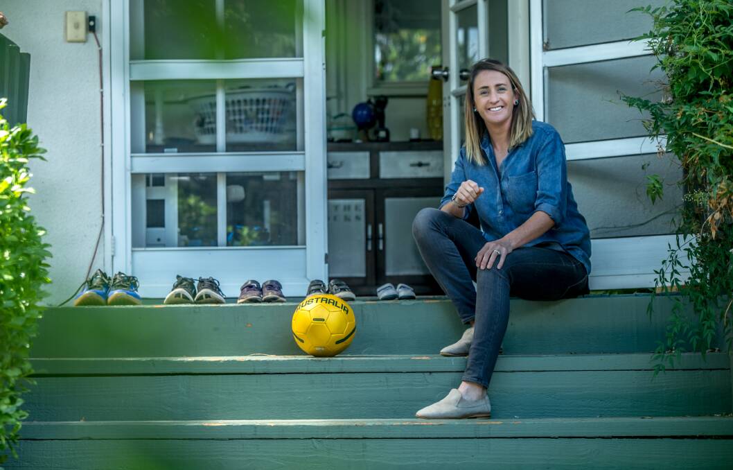 Canberra United coach and soccer legend Heather Garriock Photo: Karleen Minney