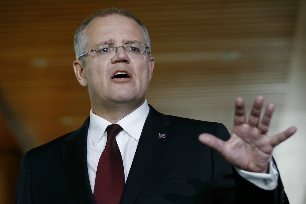 Scott Morrison is advocating for a "cradle to grave" solution to housing affordability. Photo: Alex Ellinghausen