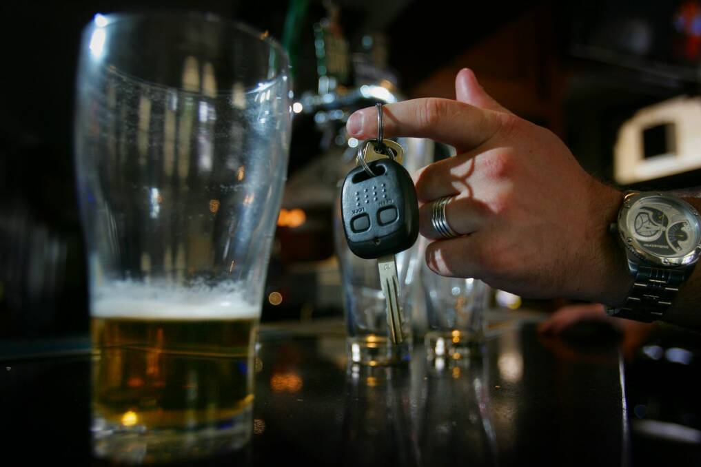 A government report has revealed the link between drink driving and road accidents.  Photo: Peter Stoop 