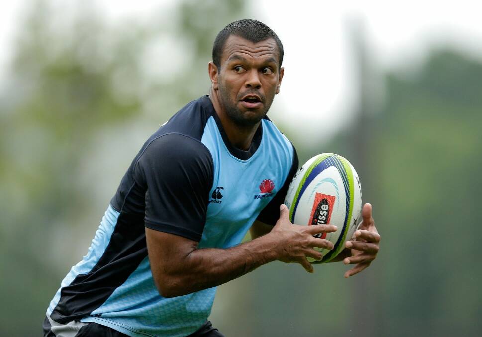 Wanted man: Kurtley Beale of the Waratahs. Photo: Getty Images