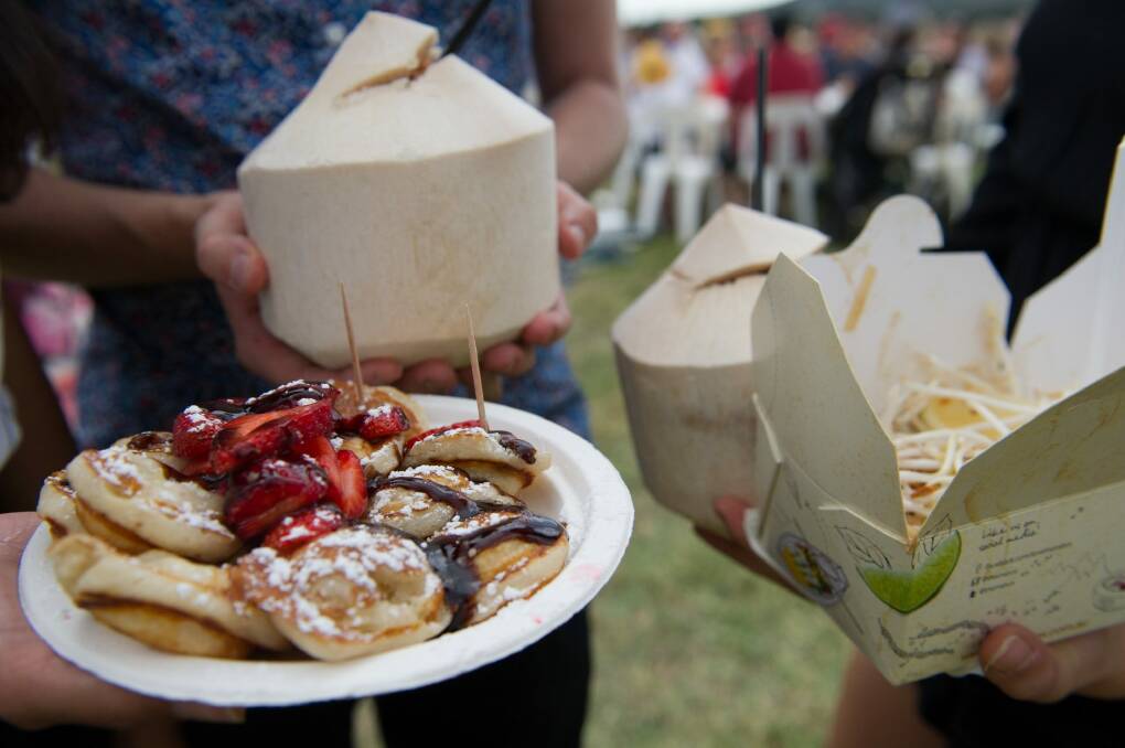 This weekend is your last chance to visit the Enlighten Night Noodle Markets.  Photo: Jay Cronan