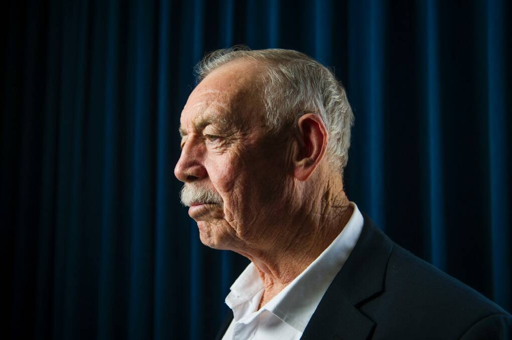 Ian Reid likely saved a fellow soldier's life in the Vietnam War.  Photo: Dion Georgopoulos