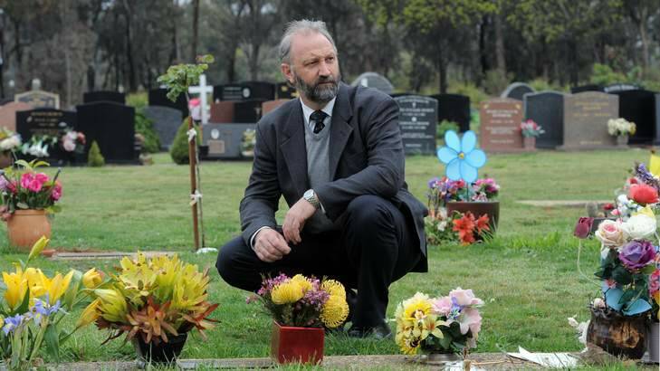 CEO of Canberra Cemeteries, Hamish Horne at the Gungahlin Cemetery. Photo: Graham Tidy