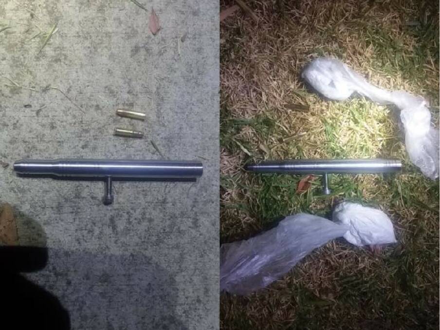 Items found in a man's pants stopped on Uriarra Road by Monaro Highway Patrol. Photo: NSW Police