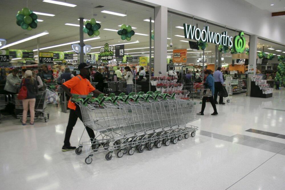 Shopping trolley collectors for Australia's leading retailers are being paid less than minimum wages, unions claim.