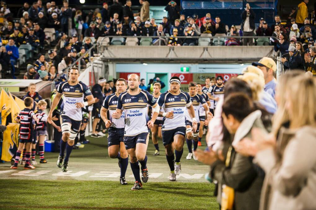 The Brumbies will play eight home games at Canberra Stadium in 2018. Photo: Sitthixay Ditthavong