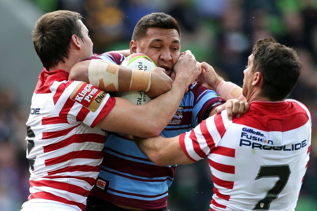 Josh Papalii is relishing a move to the front row.