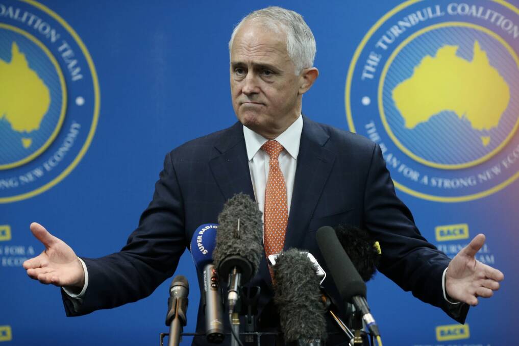 Malcolm Turnbull  is vowing to improve the myGov system. Photo: Andrew Meares