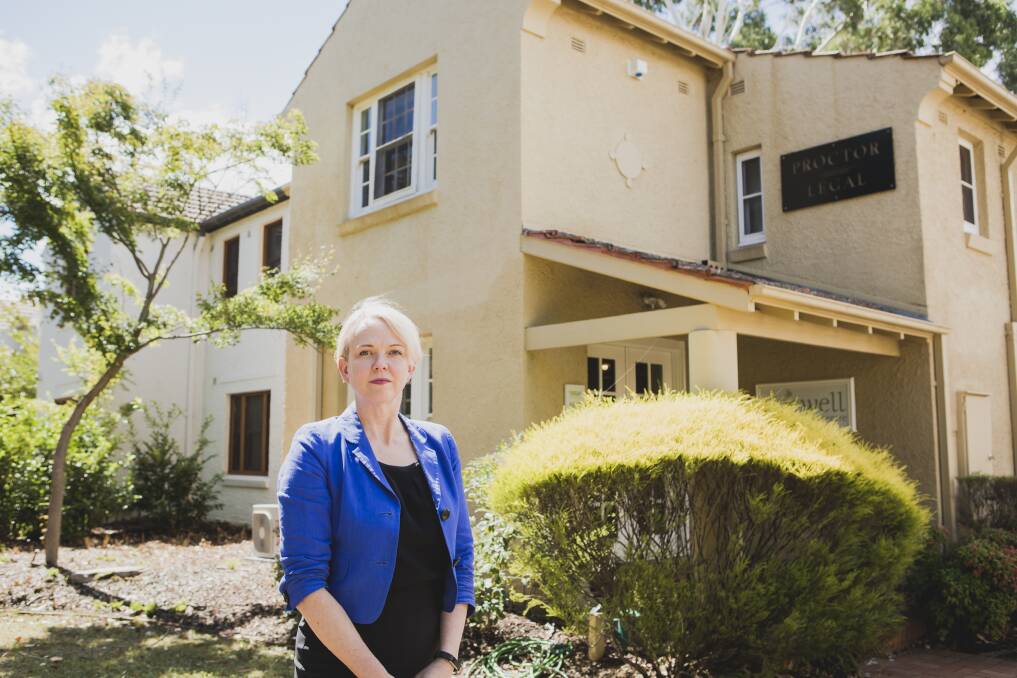 Susan Proctor's commercial rates are 10 times higher than her neighbouring residential building. Photo: Jamila Toderas