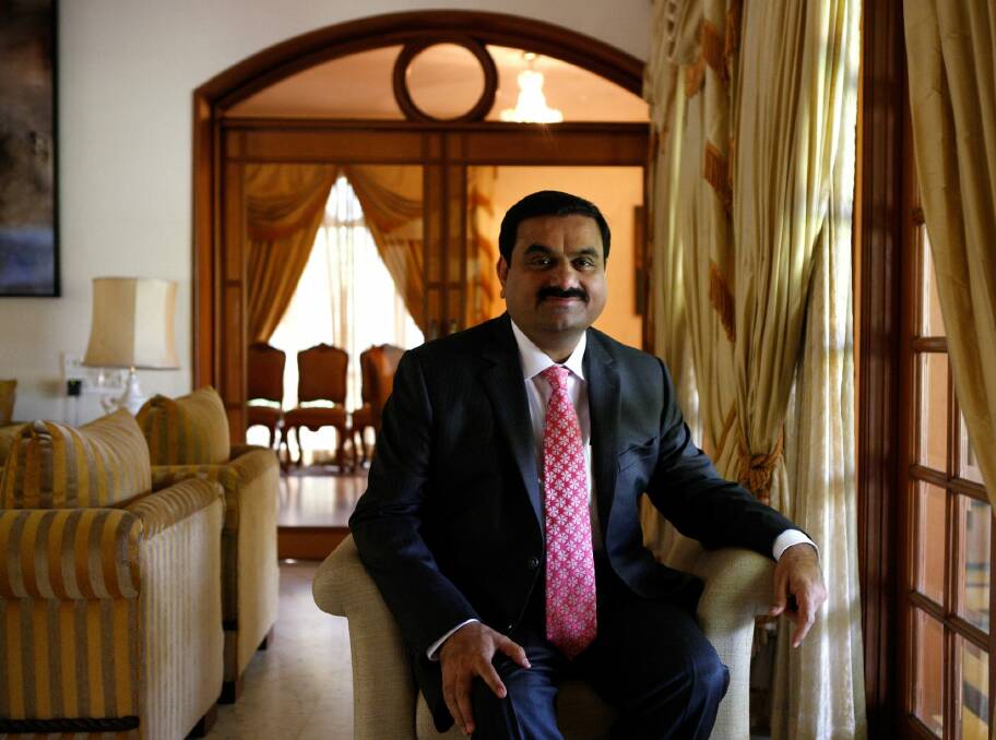 Gautam Adani: can give Adani a cheap loan of nearly $1 billion to build a railway that only Adani can use. Photo: The New York Times
