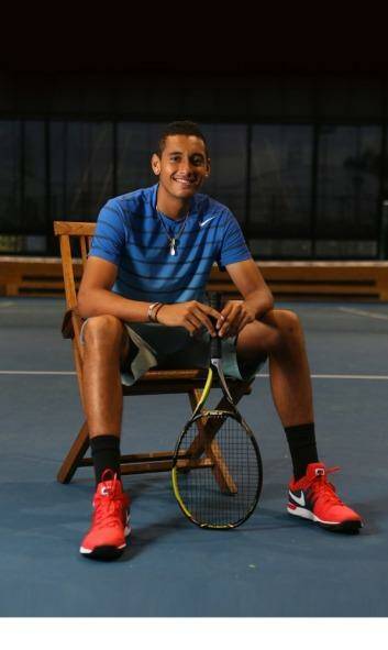 Tennis prodigy Nick Kyrgios was a promising basketball player before he switched his focus to tennis. Photo: Pat Scala