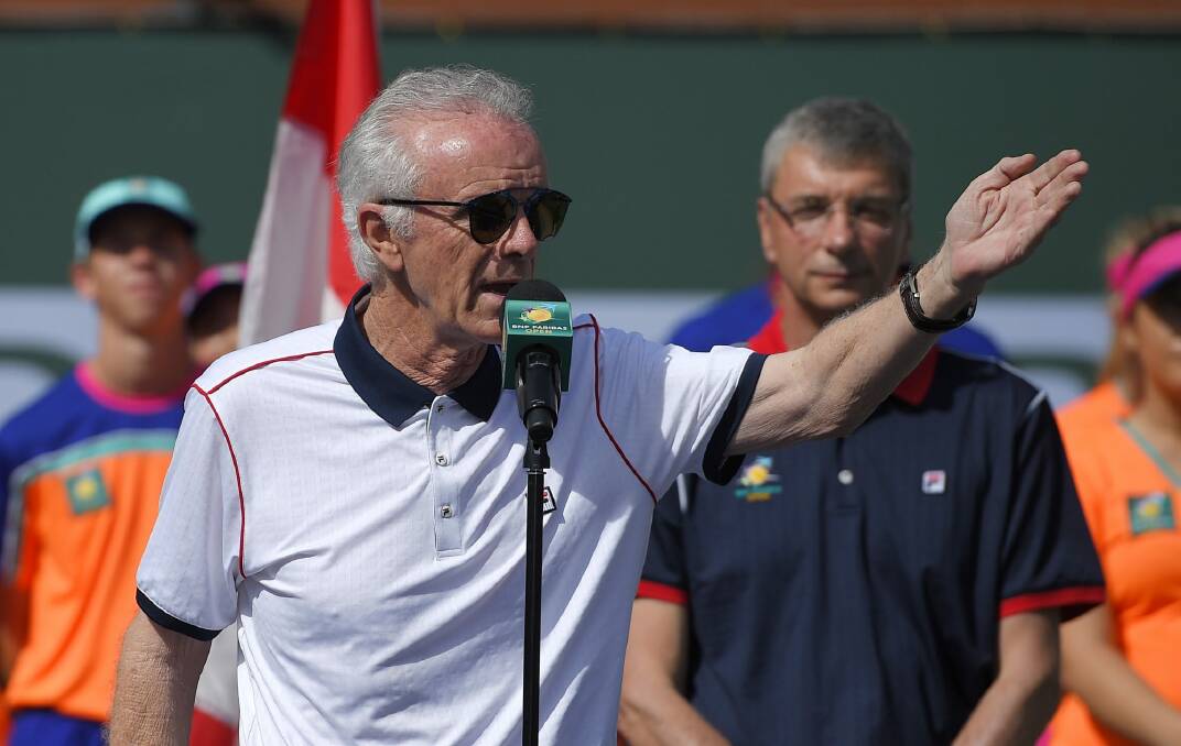 Foot in mouth: Raymond Moore raised ire with his remarks about women's tennis. Photo: AP