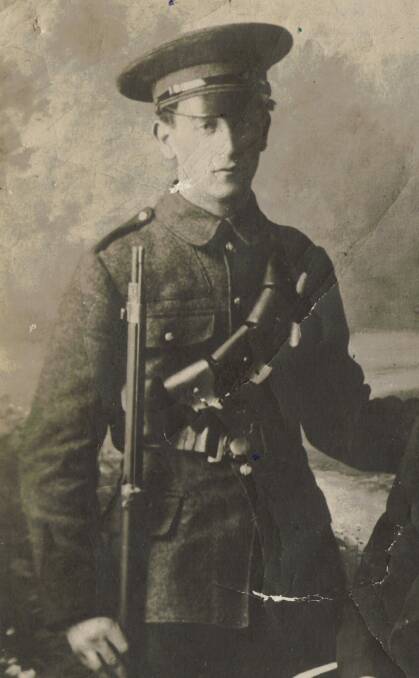Irish Volunteer Gerald Keogh, killed by Anzac troops during the Easter Rising, Dublin, 1916. Photo: Supplied