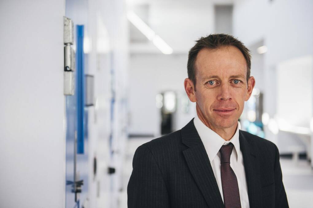 Justice Minister Shane Rattenbury described the result as "bitterly disappointing", but said he would continue to fight for a needle exchange if re-elected.  Photo: Rohan Thomson