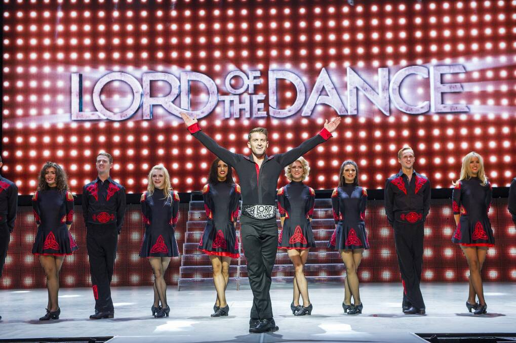 The Lord of the Dance: Dangerous Games adds a light show and pyrotechnics to the troupe's polished performance. Photo: Supplied