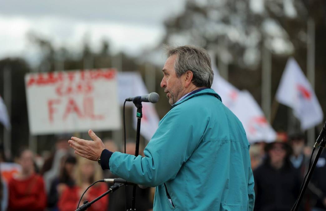 John Minns, of the ANU, said refugees were being "being punished instead of protected". Photo: Graham Tidy