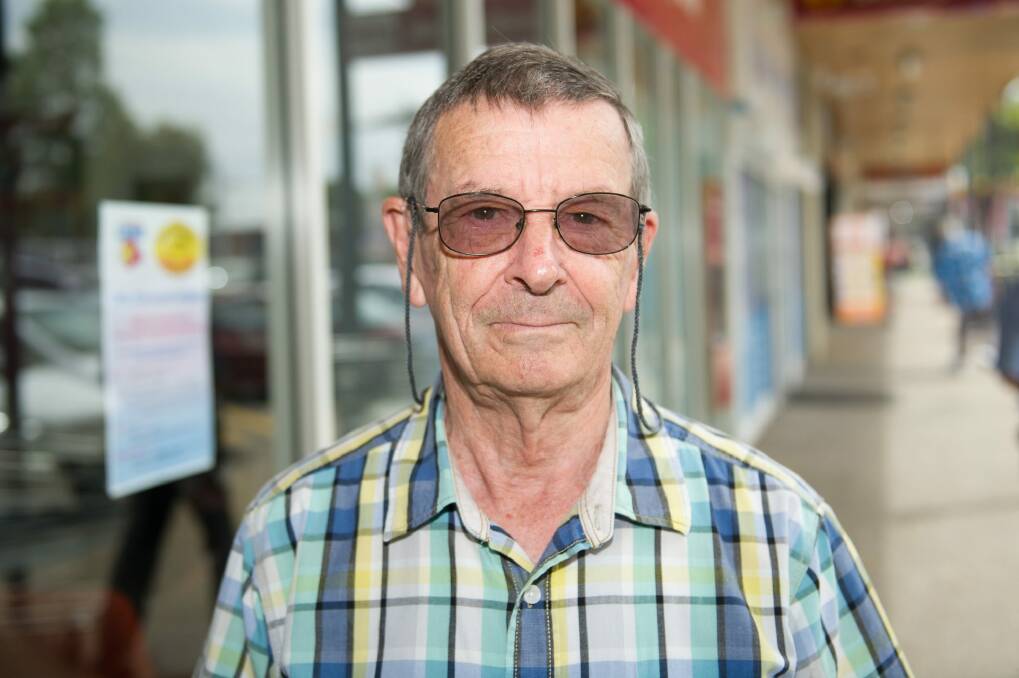 Robert Aylen, of Wanniassa, refuses to shop at Coles or Woolworths. Photo: Jay Cronan