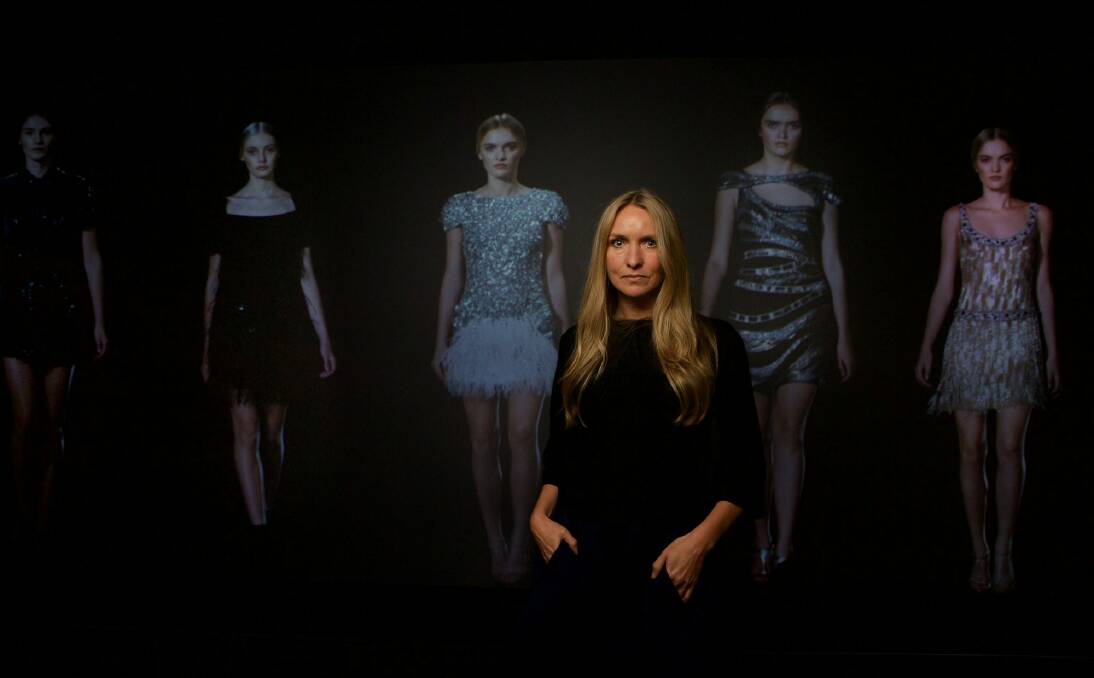 Fashion designer Collette Dinnigan is showcasing a retrospective of her career at the Powerhouse Museum.
 Photo: Wolter Peeters