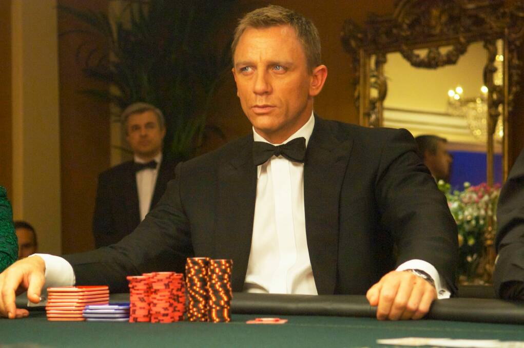 Daniel Craig as James Bond in Casino Royale. Photo: United Artists Corporation