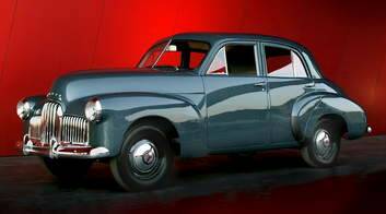 Classic: Prototype No. 1 Holden sedan from 1946, National Museum of Australia Photo: Dragi Markovic