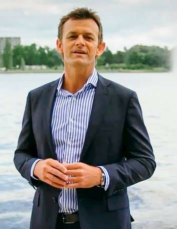 National Australia Day Council chair Adam Gilchrist hosts <i>This is My Australia</i>, from Canberra. Photo: Network Ten