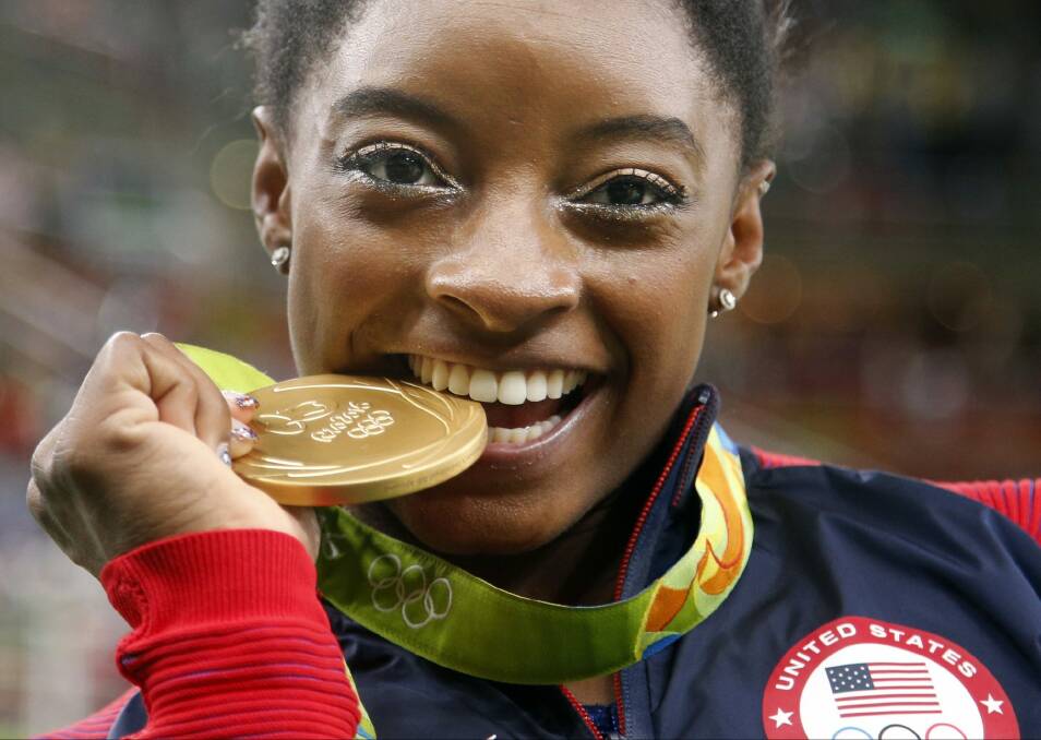 Simone Biles is now considered the greatest female gymnast in the world. Photo: Dmitri Lovetsky