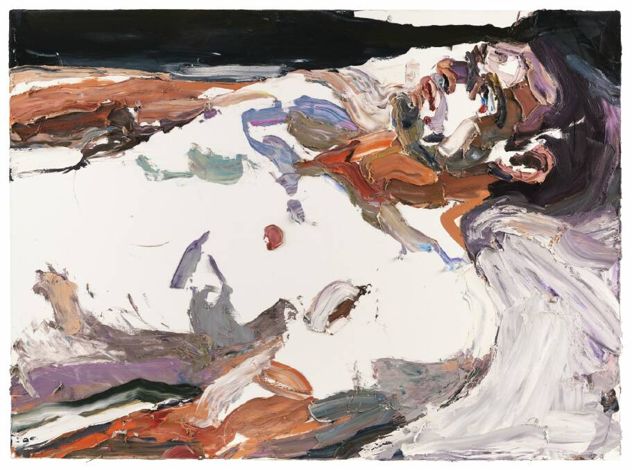 Ben Quilty, Captain S, after Afghanistan, 2012, oil on linen, 140 x 190 cm. On tour as part of the exhibition Ben Quilty: After Afghanistan, acquired under the official art scheme in 2012 Photo: Supplied