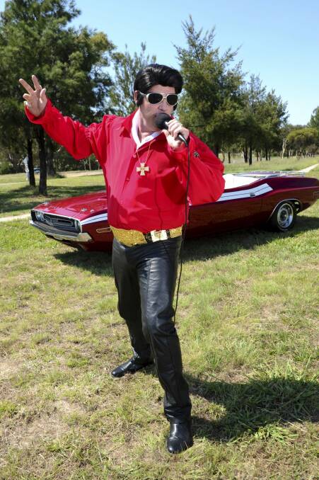 The King would have loved this 1971 Dodge Challenger Canberra’s best known Elvis tribute artist, Garry Buckley, believes.