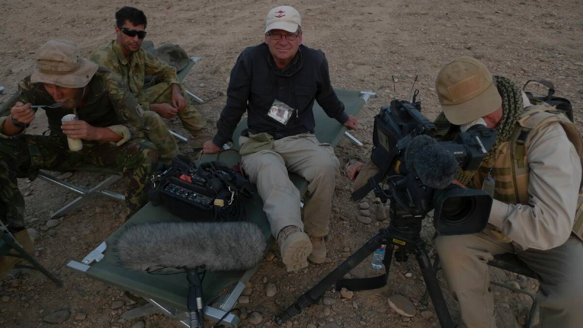 Journalist Chris Masters spent time in Afghanistan researching. Photo: Supplied