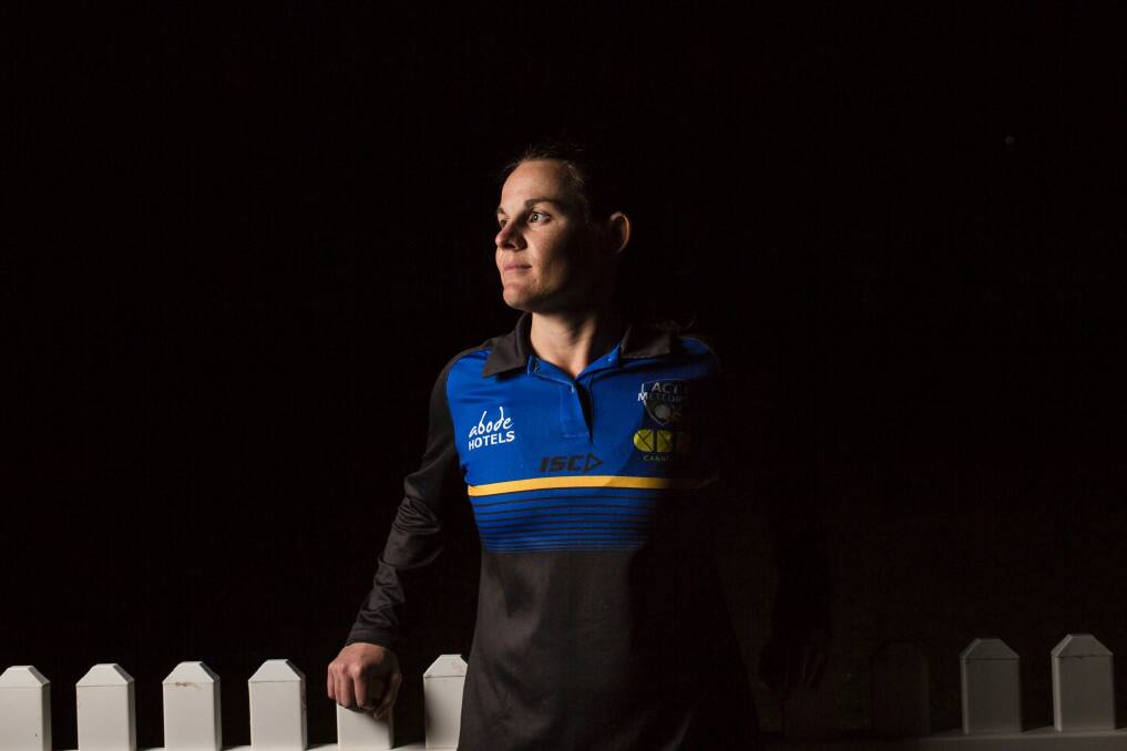 ACT Meteors cricket captain Erin Osborne. Photo: Jamila Toderas