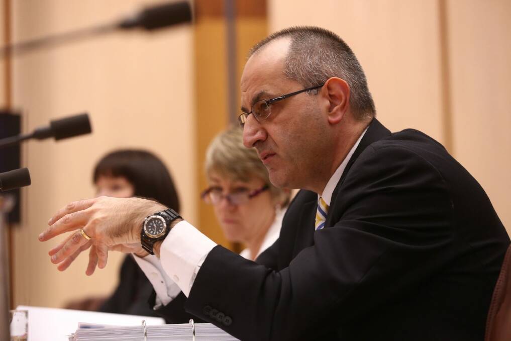 Mike Pezzullo, secretary of the Department of Immigration and Border Protection.
 Photo: Andrew Meares