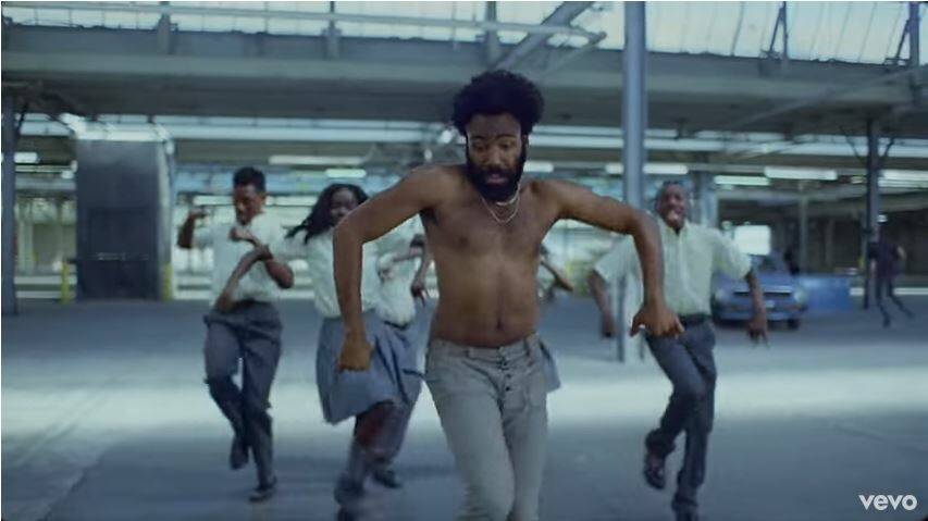 Childish Gambino's music video for <em>This Is America</em> was one of the most searched for YouTube videos. Photo: Supplied