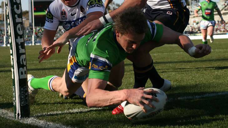 Former Raider David Howell will play in the local rugby league competition with Gungahlin. Photo: Andrew Taylor