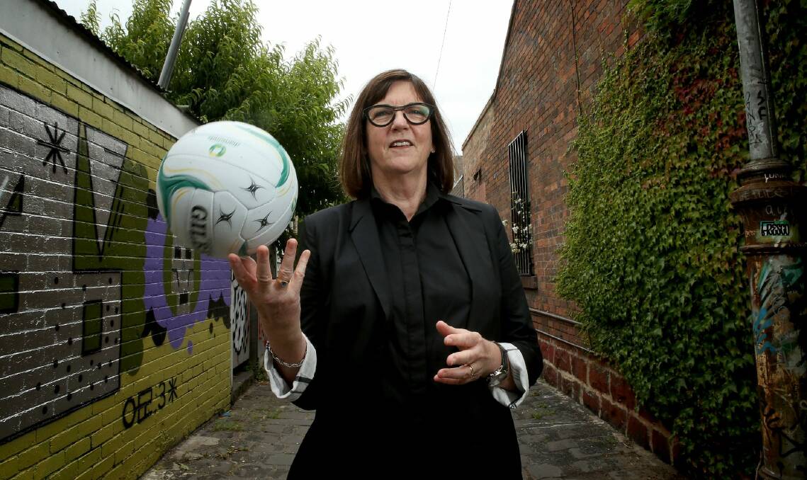 Outgoing Netball Australia boss Kate Palmer. Photo: Pat Scala