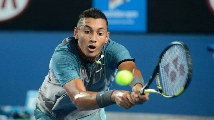 Kyrgios, though, has impressive form of his own, winning back-to-back clay titles on the second-tier Challenger level in the US and he upset Radek Stepanek at last year's French Open. Photo: Pat Scala
