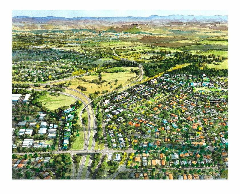 A proposed $100 million interchange designed to ease traffic on Adelaide Avenue has been scrapped following the Brickworks redevelopment.