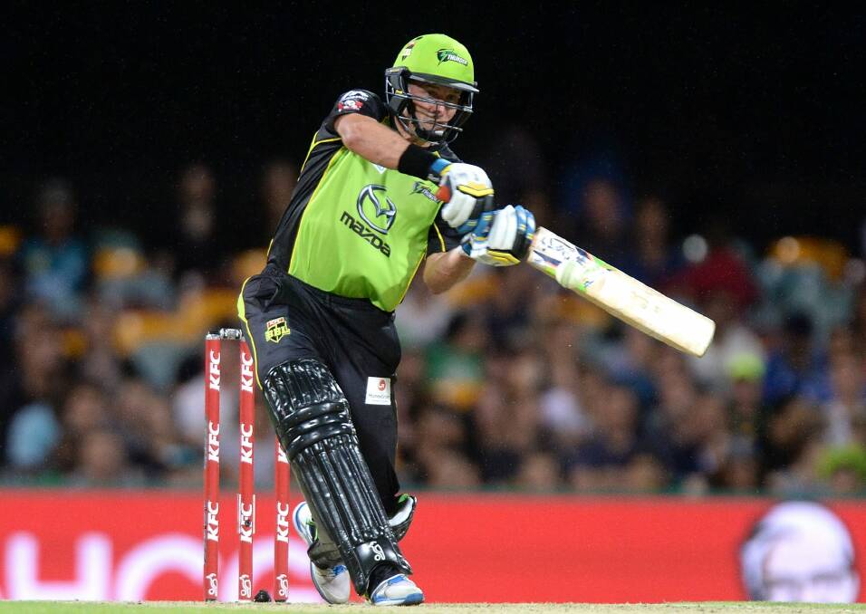 Cricket ACT is keen to work with the Sydney Thunder to bring Big Bash games to Canberra. Photo: Bradley Kanaris