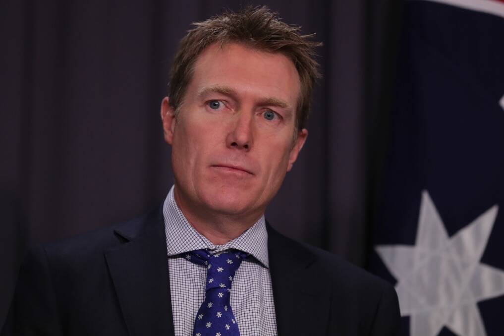 Election threat: 36.4 per cent of voters said they would be less likely to vote for Social Services Minister Christian Porter if the issue wasn't dealt with.  Photo: Andrew Meares