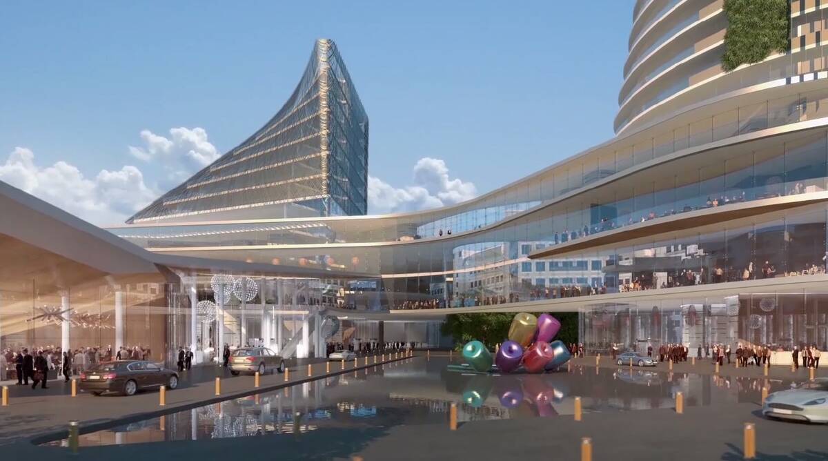 An artist's impression of the proposed redevelopment of Canberra casino. Photo: Supplied