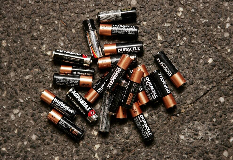 Single use batteries are wasteful. Photo: Supplied