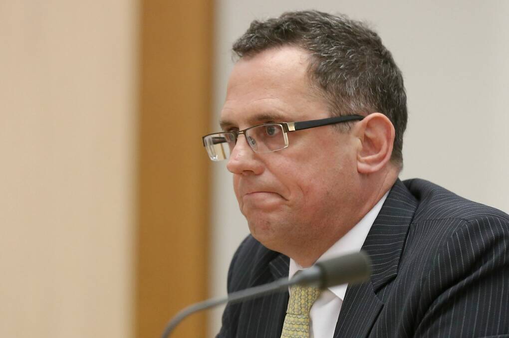 Former solicitor-general Justin Gleeson says public officials need to be held to account.   Photo: Alex Ellinghausen