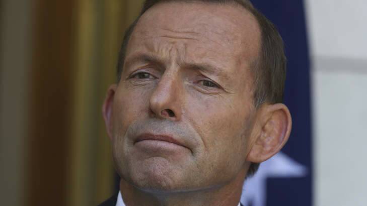 Prime Minister Tony Abbott has attacked the ABC over its reports on asylum seekers claiming to have been burnt by the Navy. Photo: Andrew Meares