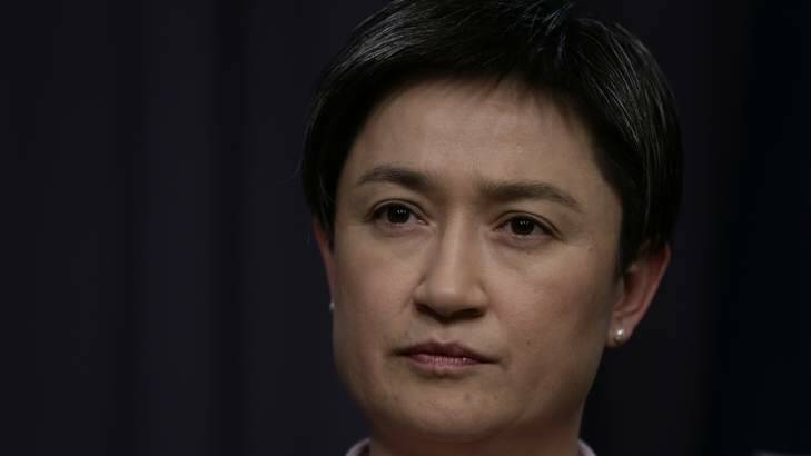 "This expenditure is another example of the Abbott government's distorted priorities": Penny Wong. Photo: Alex Ellinghausen