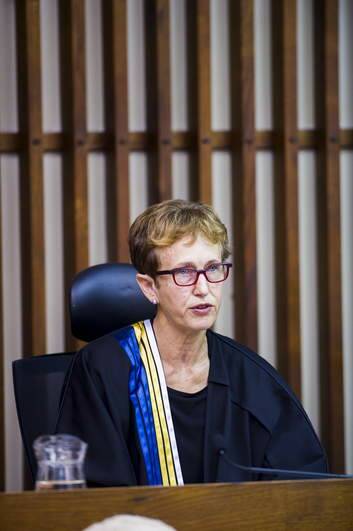 Chief Justice Helen Murrell: "it wouldn't be unhelpful to display some remorse.'' Photo: Rohan Thomson
