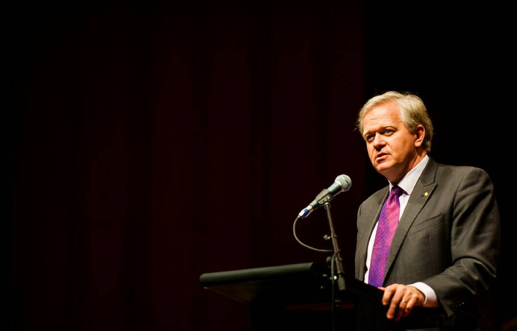 ANU vice-chancellor Brian Schmidt. Photo: Elesa Kurtz