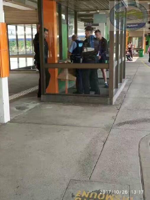 Police have upped patrols at the Woden bus interchange since the attack. Photo: Supplied