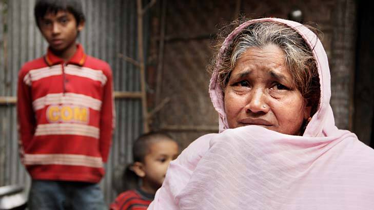 Resigned to risks: Shafali Rahman, whose son, Nayeem, died in the Aswad fire. Photo: Ben Doherty