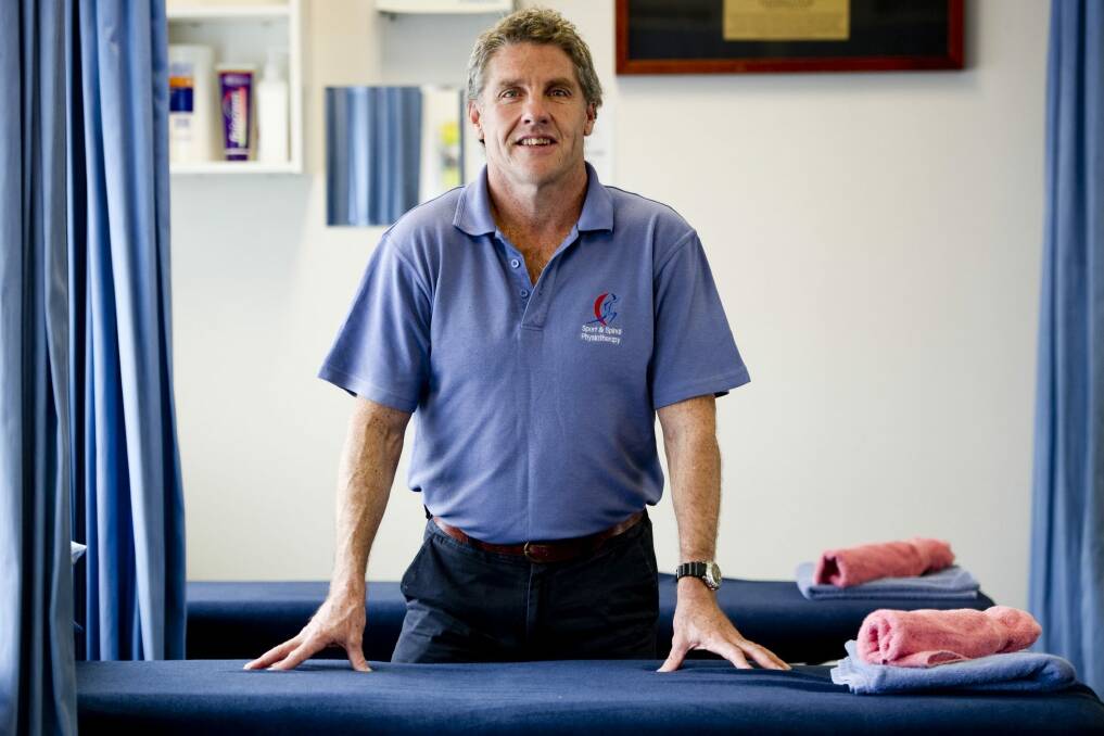 Physiotherapist Craig Honeybrook, shocked and concerned about plans to close the Melbourne Building carpark for tram construction. Photo: Jay Cronan